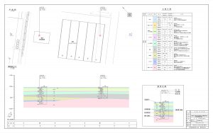 03_B断面 地質断面図-01